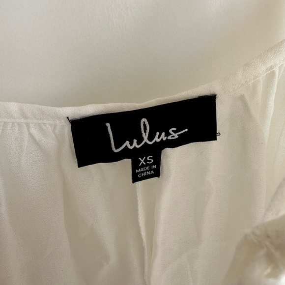 Lulus white top - Picture 6 of 8